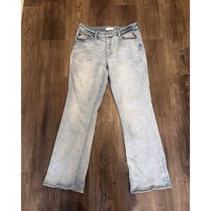 KanCan Essentials Jeans Womens 18 Light Wash Bootcut/Flare Stretch 34” Inseam